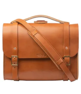 Porter Satchel // Tan Bridle