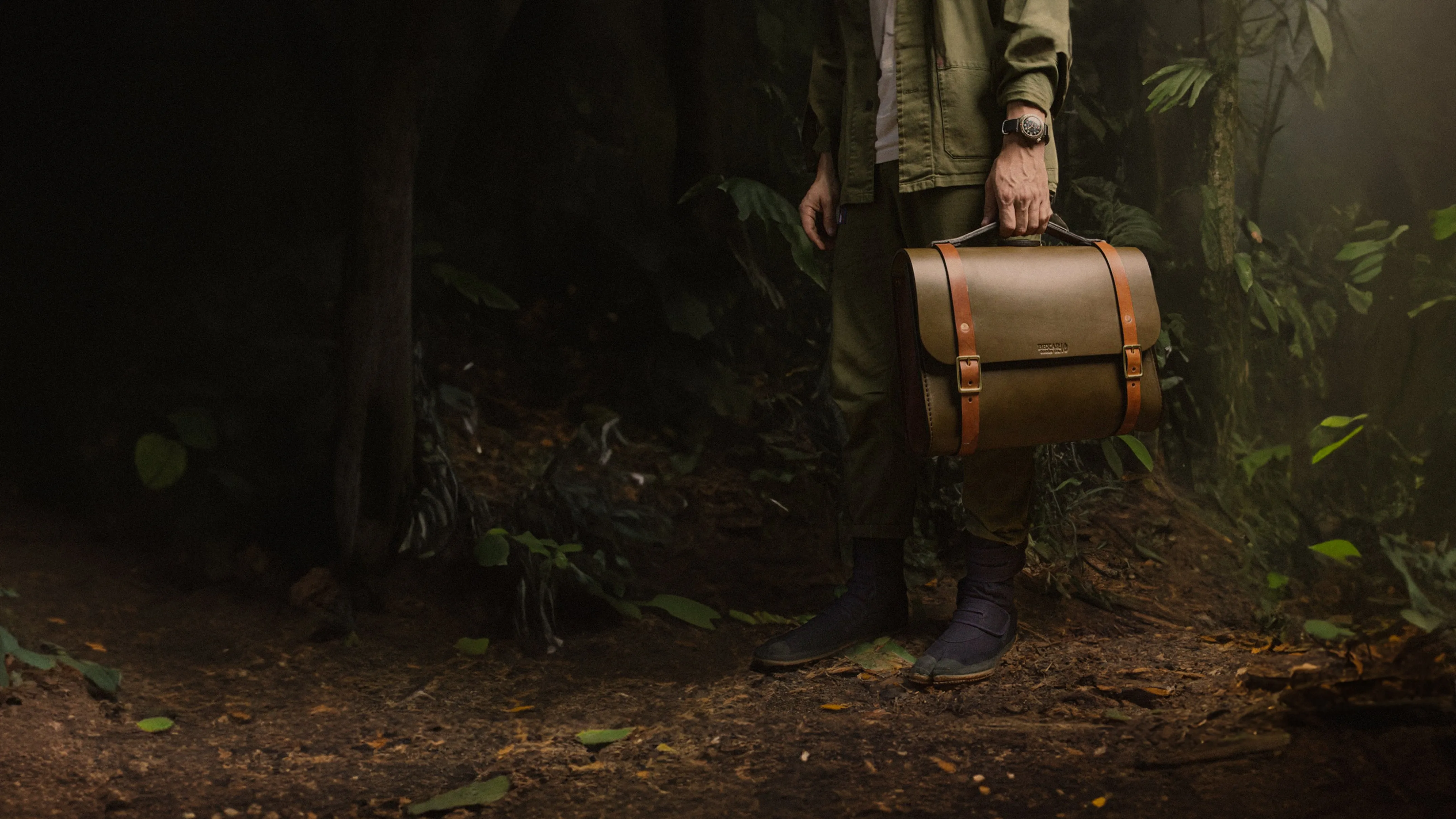 Porter Satchel // Woodland