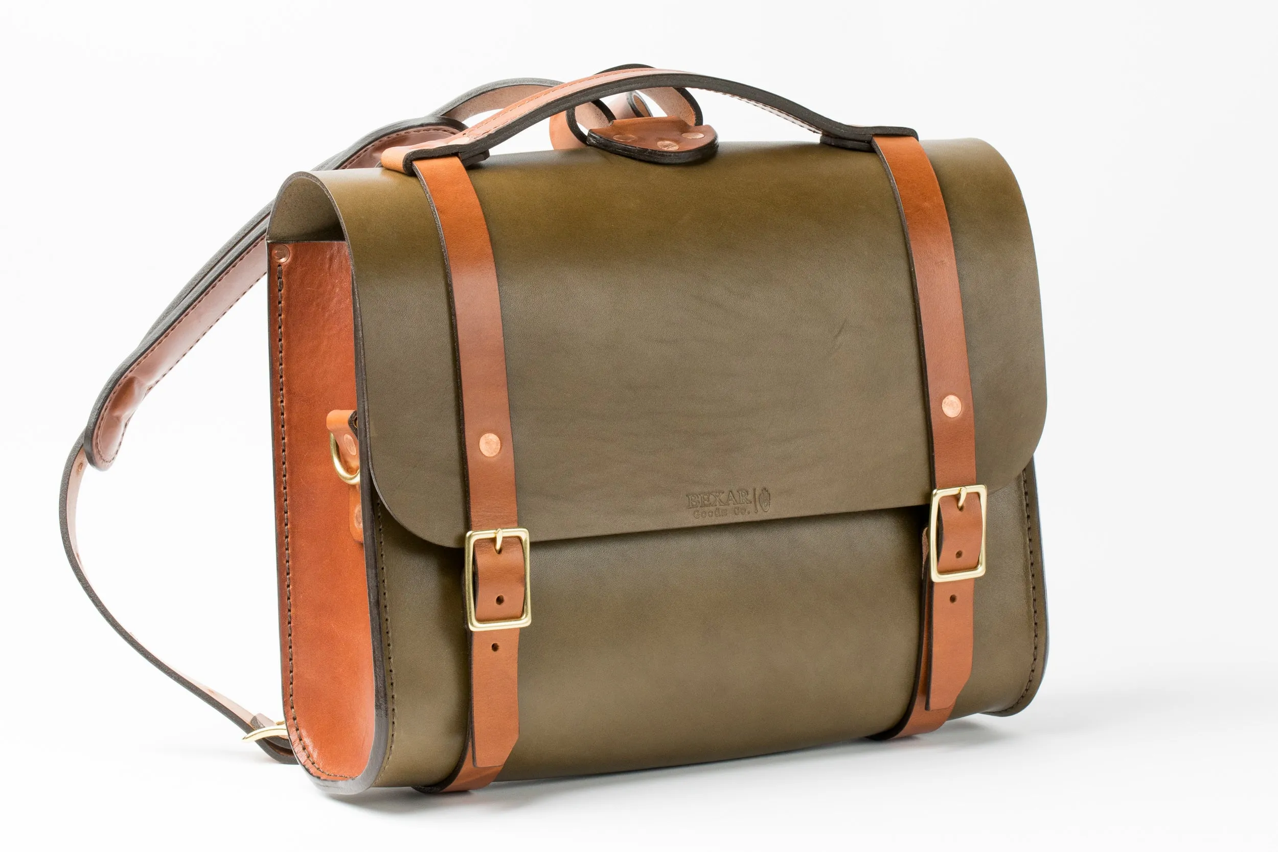 Porter Satchel // Woodland