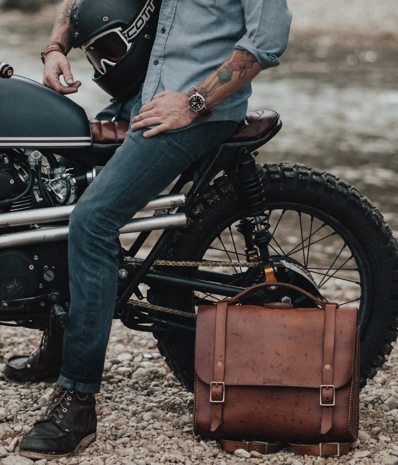 Porter Satchel // Woodland