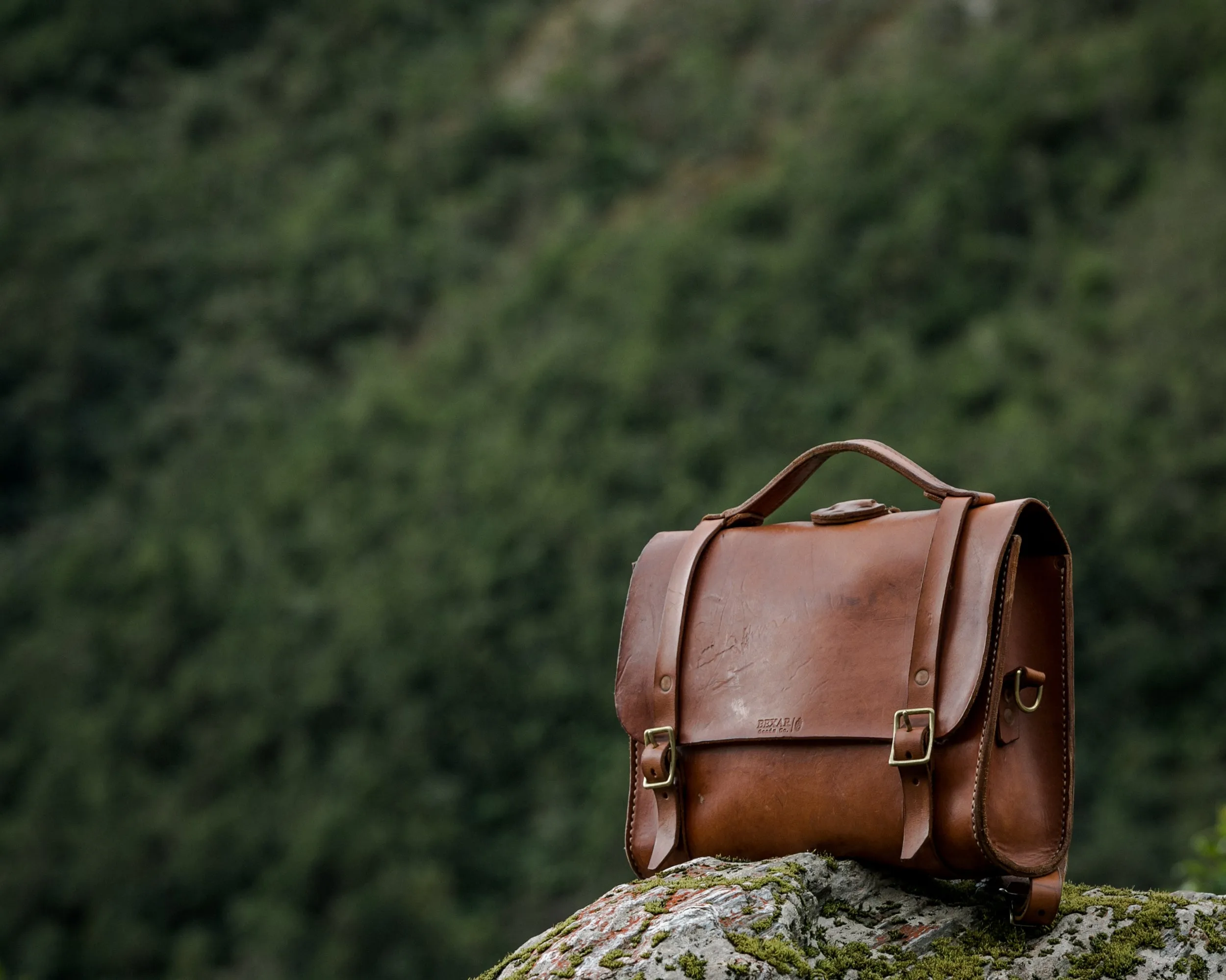 Porter Satchel // Woodland