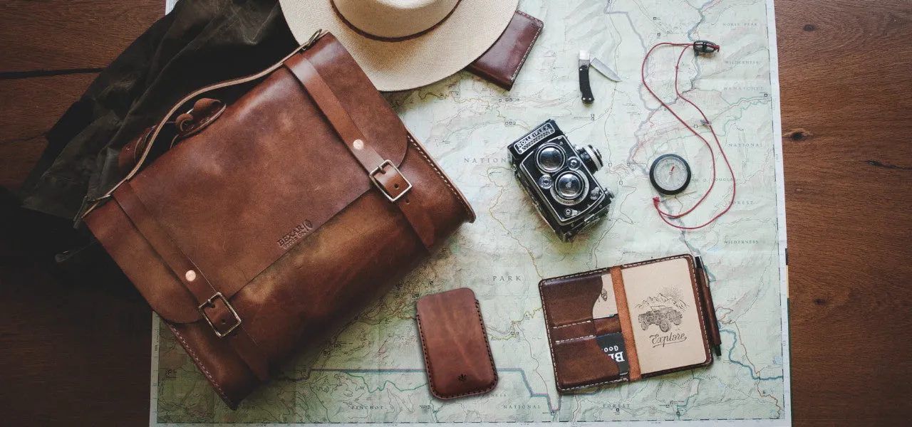 Porter Satchel // Woodland