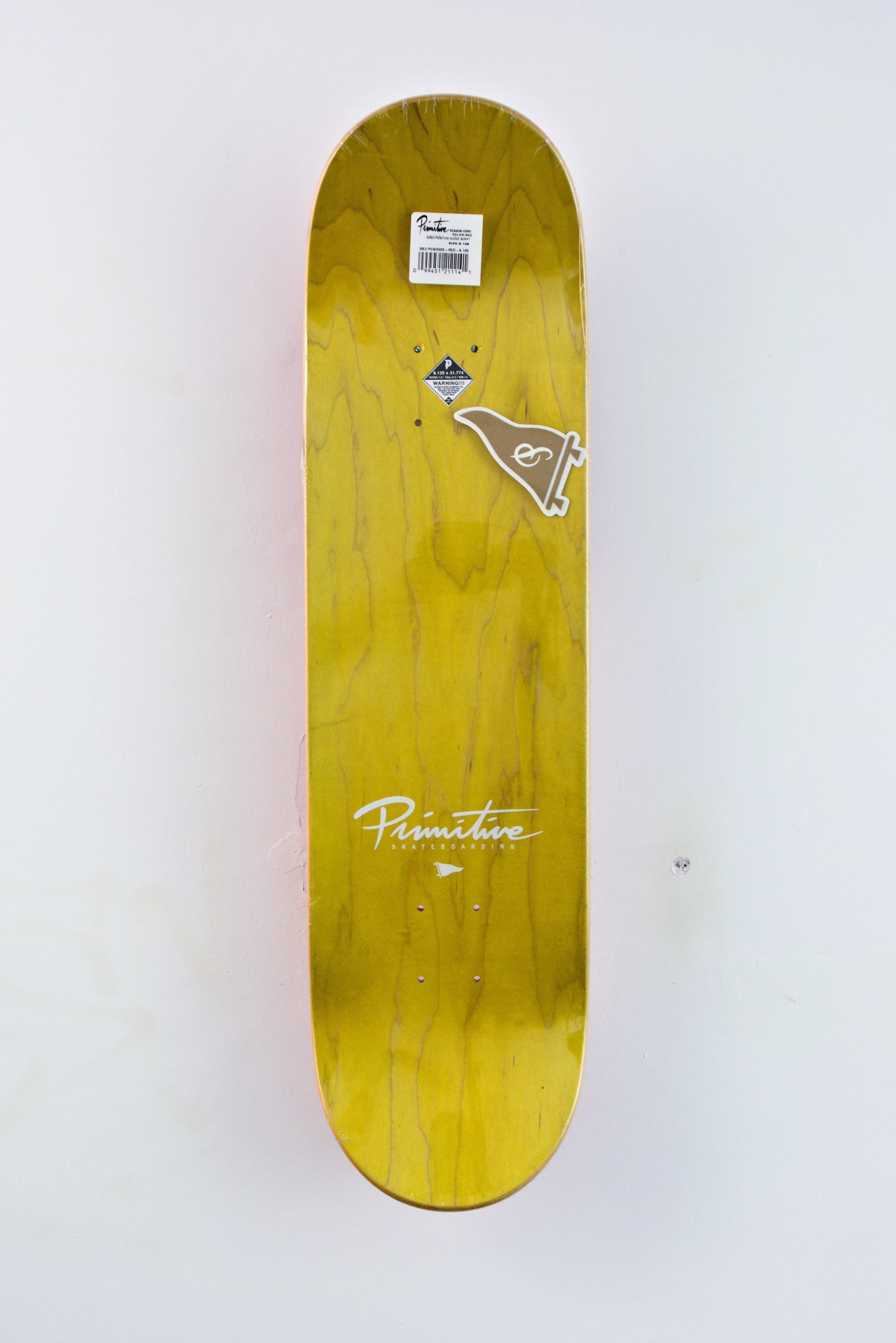 Primitive - Nuevo Script 8.125 - Team Graphic - Skateboard Deck