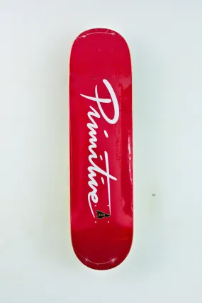 Primitive - Nuevo Script 8.125 - Team Graphic - Skateboard Deck