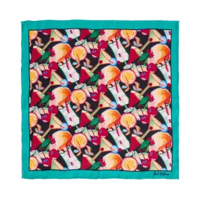 "Party Time" Silk Pocket Square