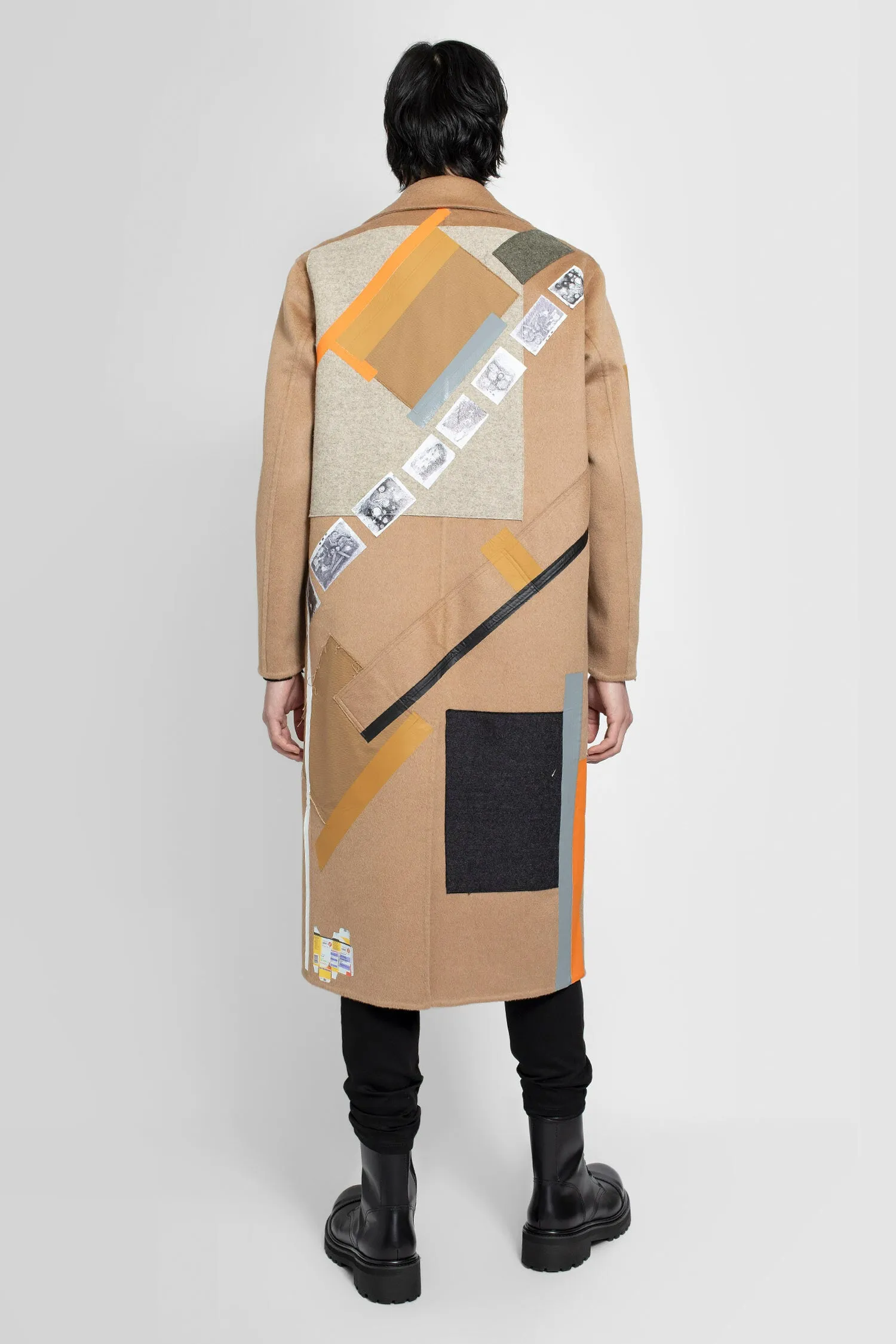 RAF SIMONS MAN BEIGE COATS