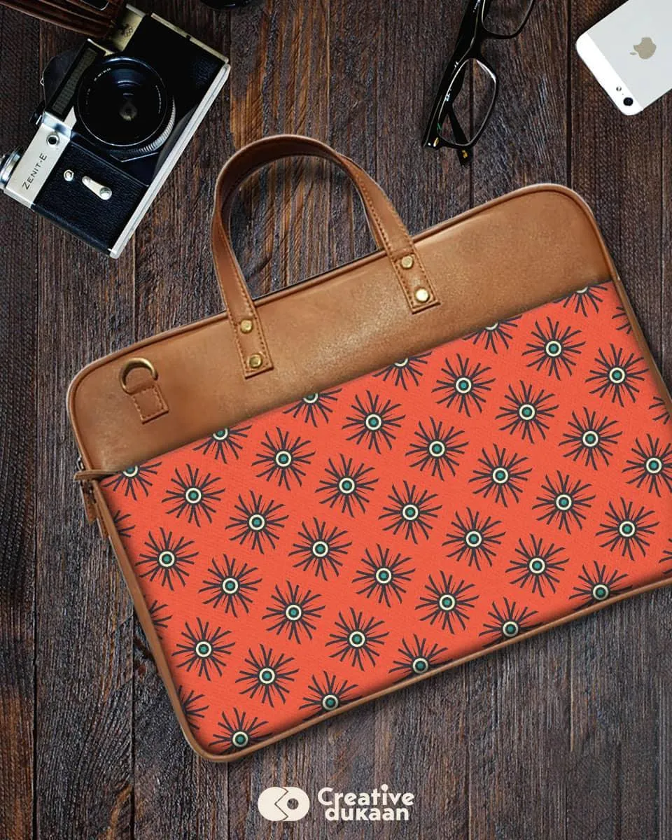 Red Star - The Vegan Leather Laptop Bag