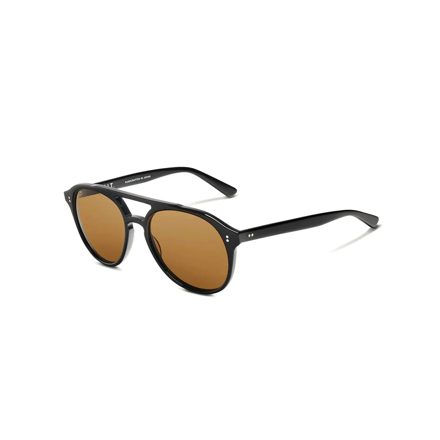 SALT. Rockwood Black | Polarized Glass Deep Brown Lens