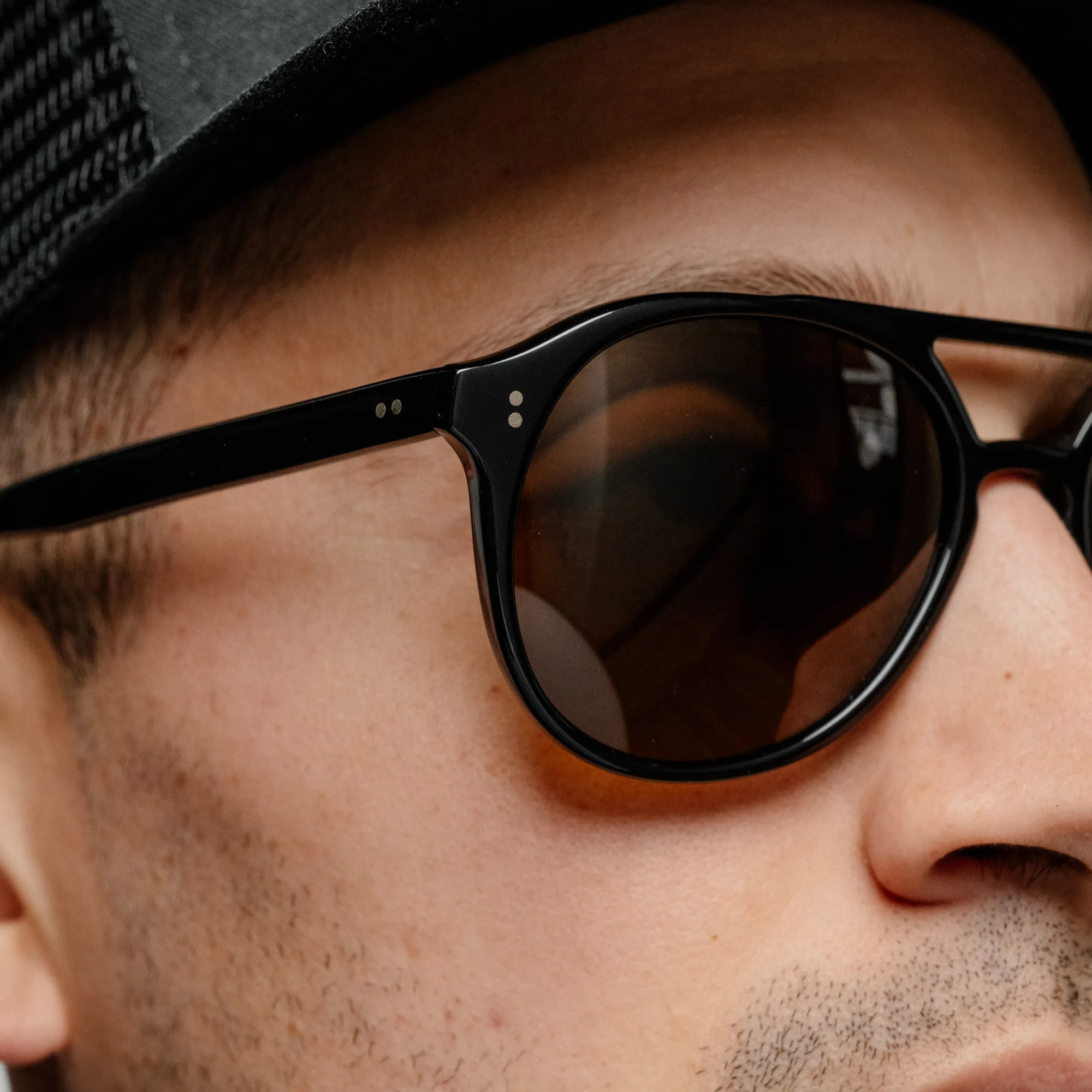 SALT. Rockwood Black | Polarized Glass Deep Brown Lens