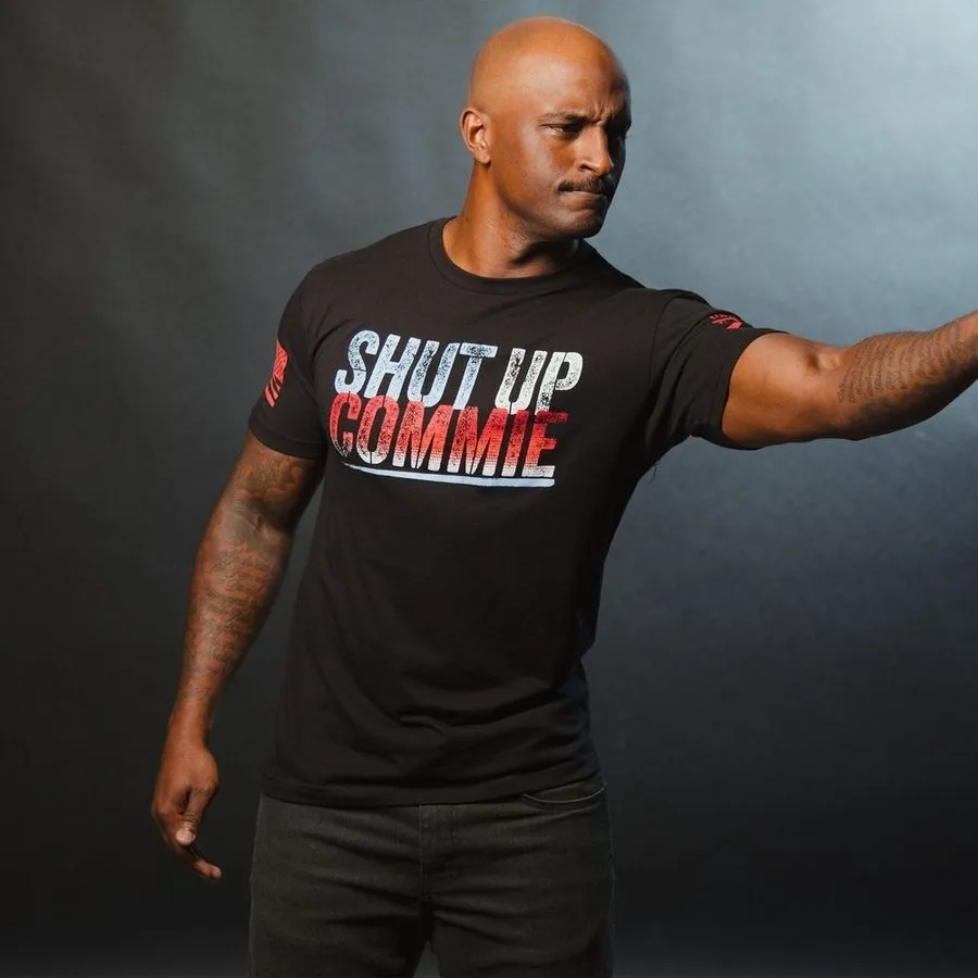 Shut Up Commie T-Shirt - Black