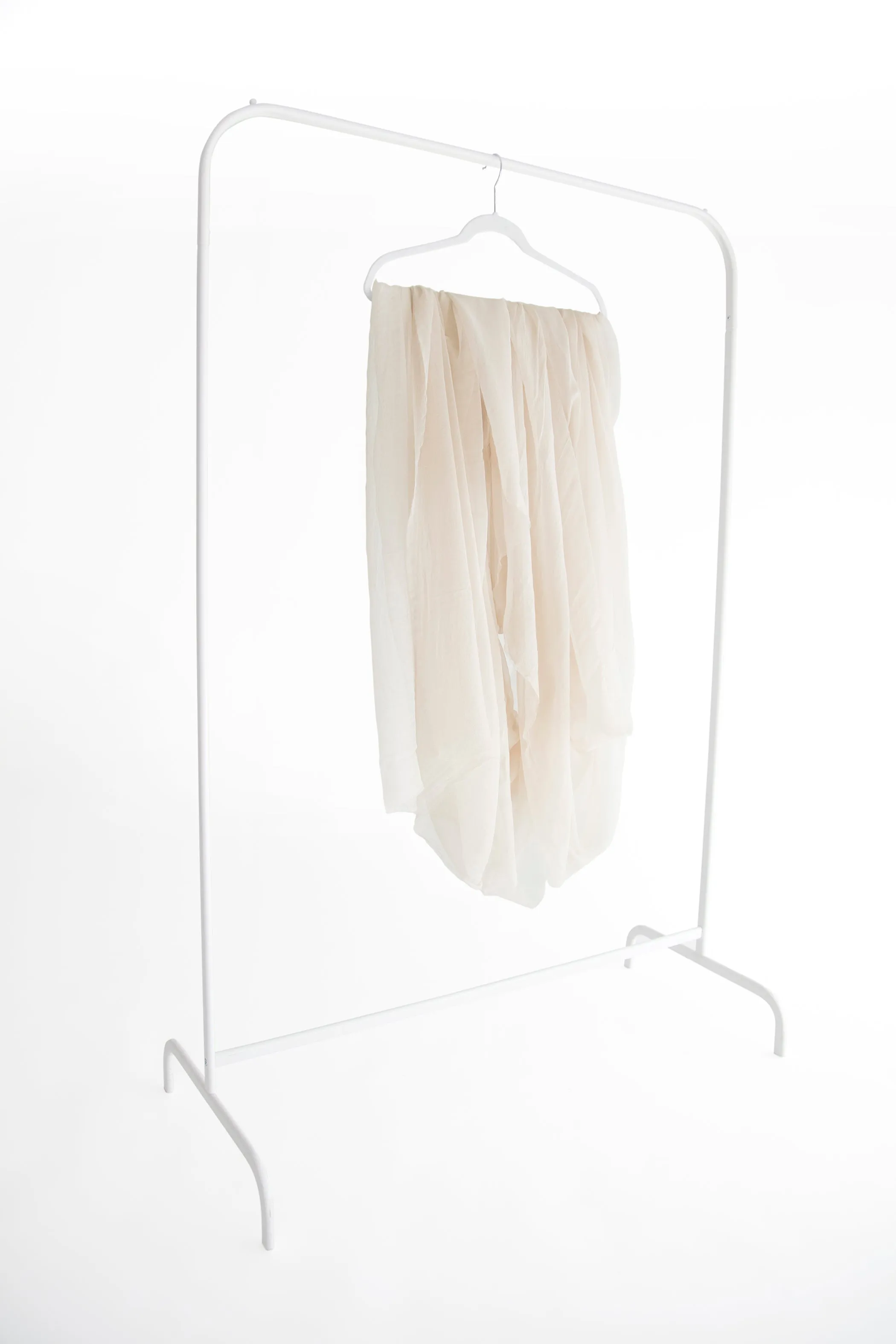 Silk Gossamer Textile in Bone