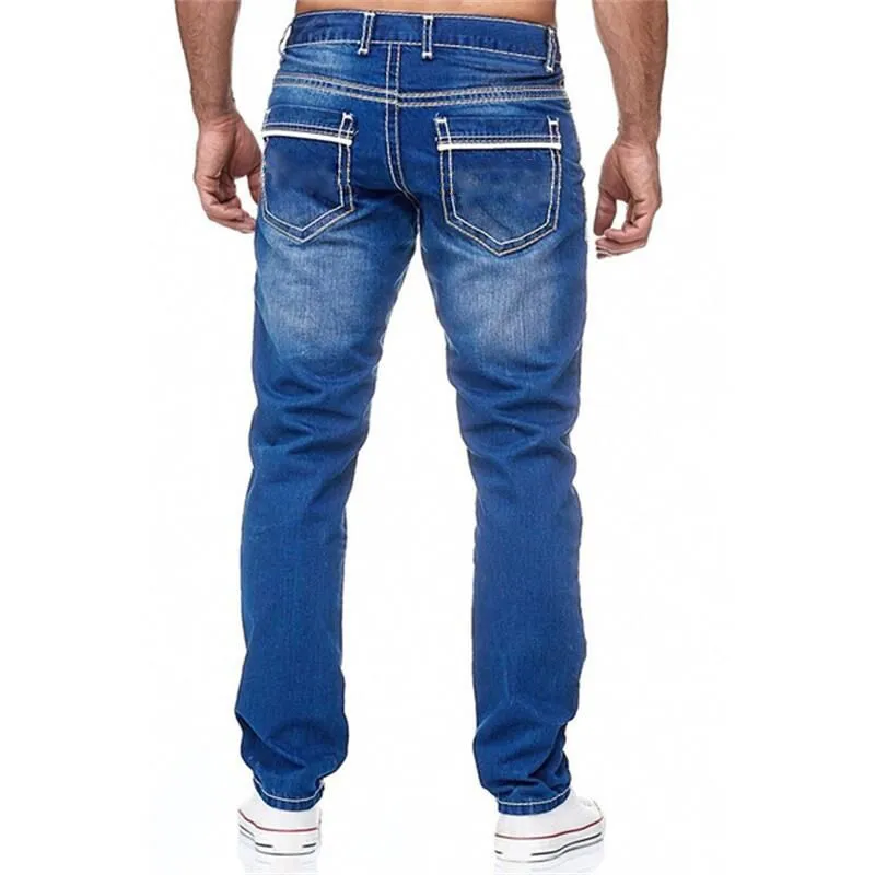 Straight Leg Loose Denim Jeans Streetwear