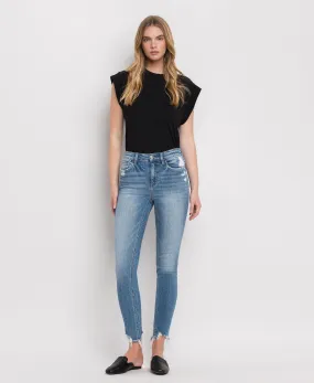 Twilling - High Rise Ankle Skinny Jeans