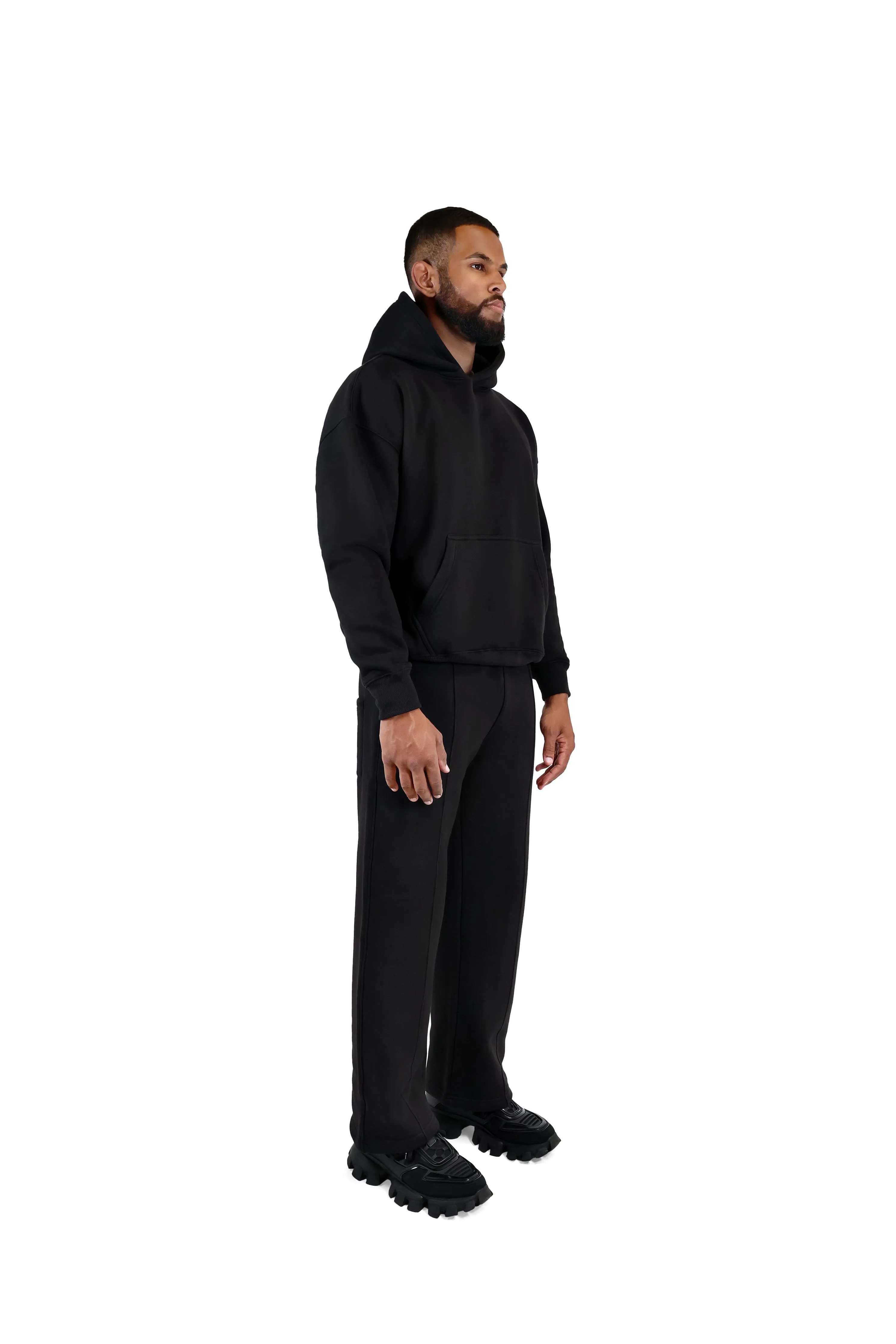 Ultra Luxury Wide Leg Joggers 550GSM