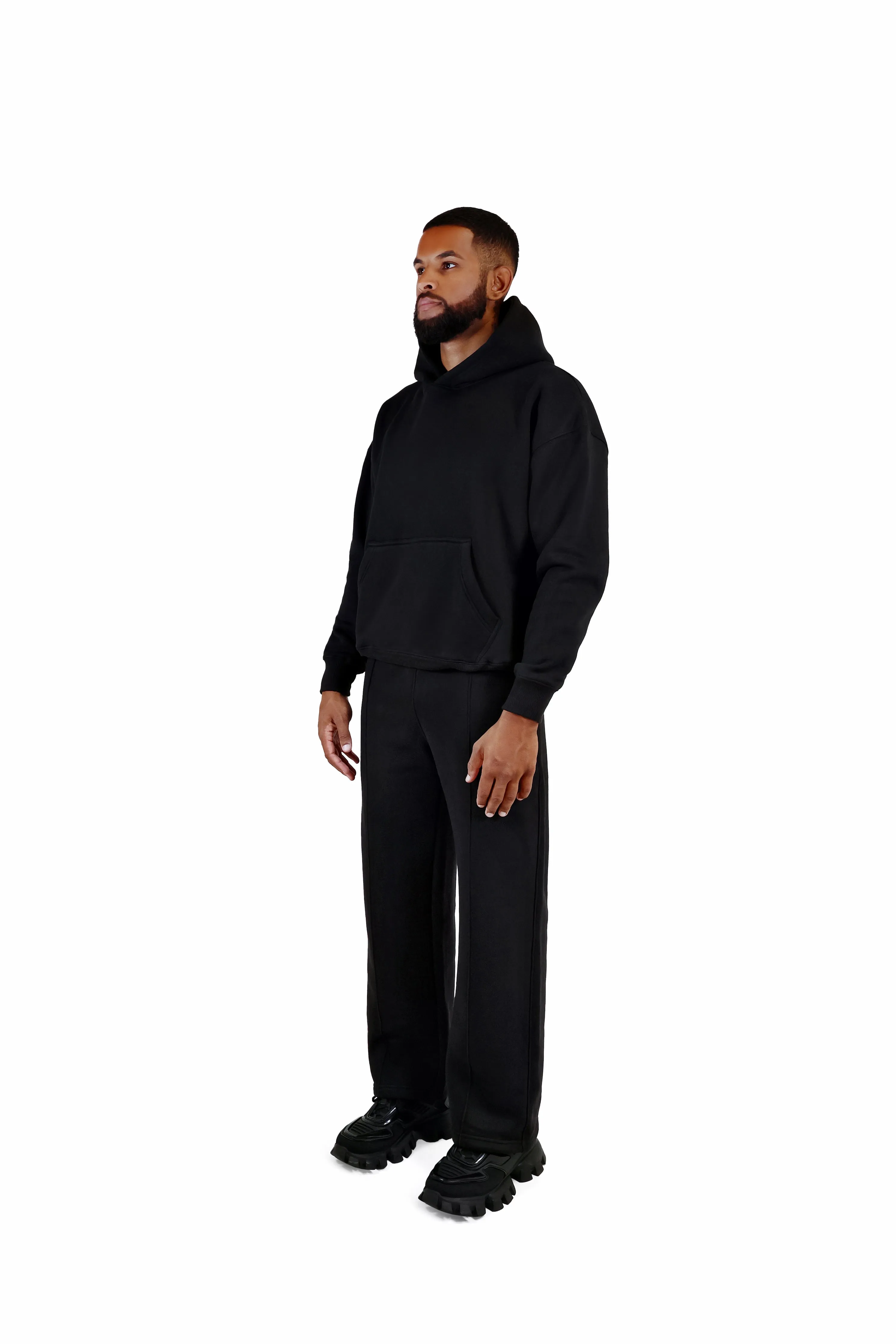 Ultra Luxury Wide Leg Joggers 550GSM