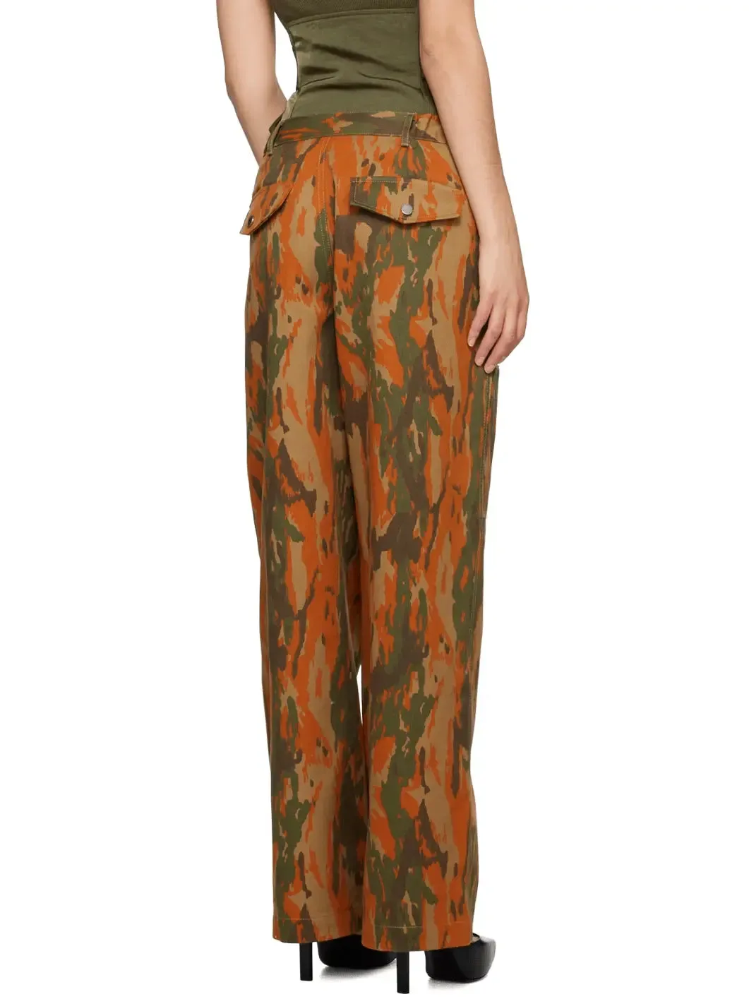 Women’s Camouflage Slouchy Pocket Trousers